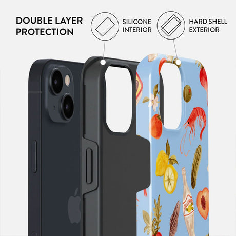 Burga iPhone 15 Tough Fashion Cover - Al Fresco