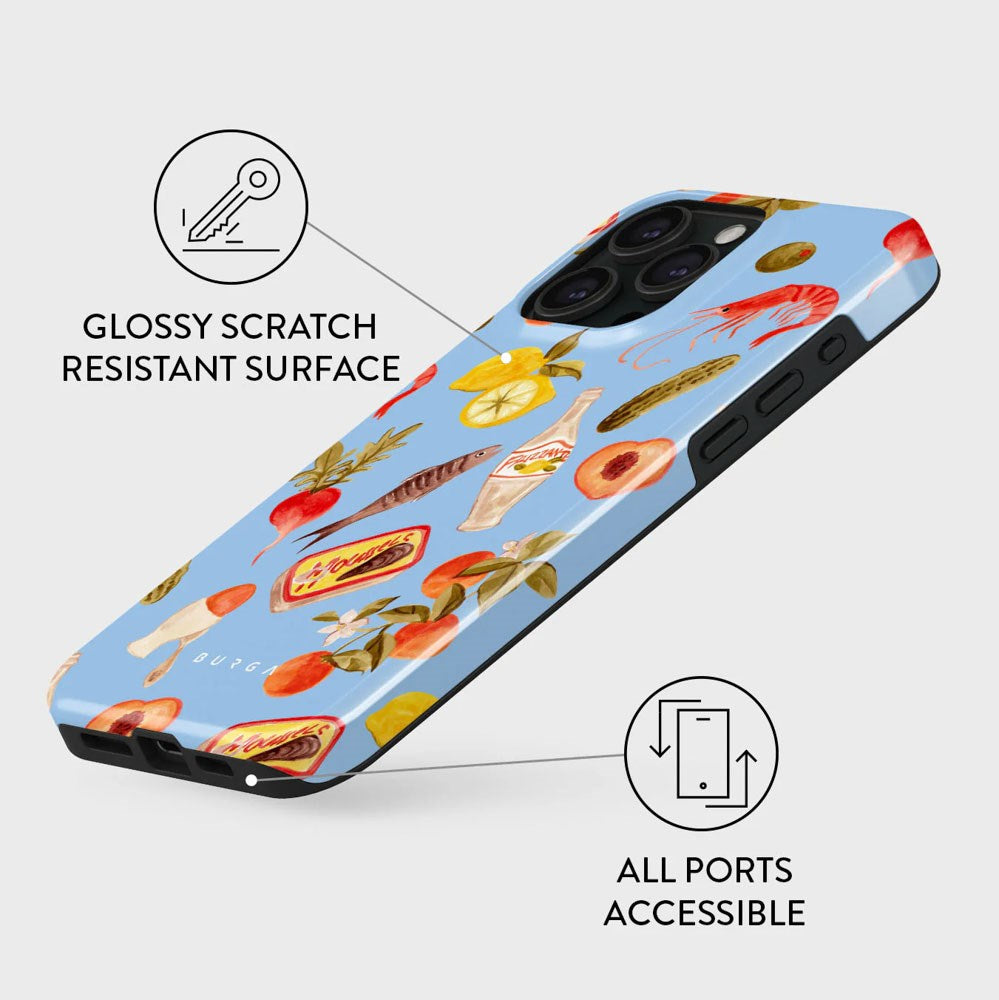 Burga iPhone 15 Pro Tough Fashion Cover - Al Fresco