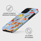 Burga iPhone 15 Pro Tough Fashion Cover - Al Fresco