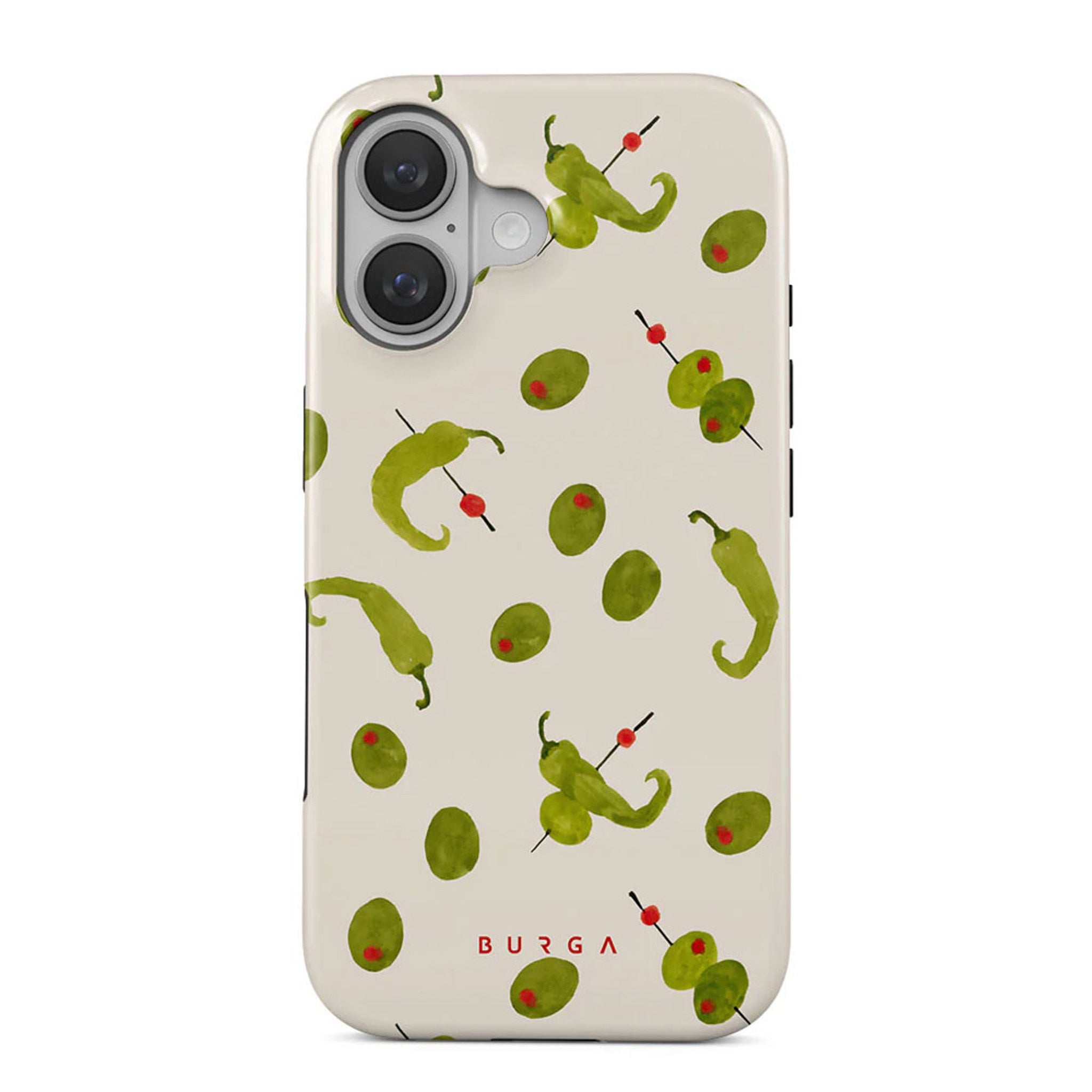 Burga iPhone 16 Tough Fashion Cover - MagSafe Kompatibel - Aperitivo