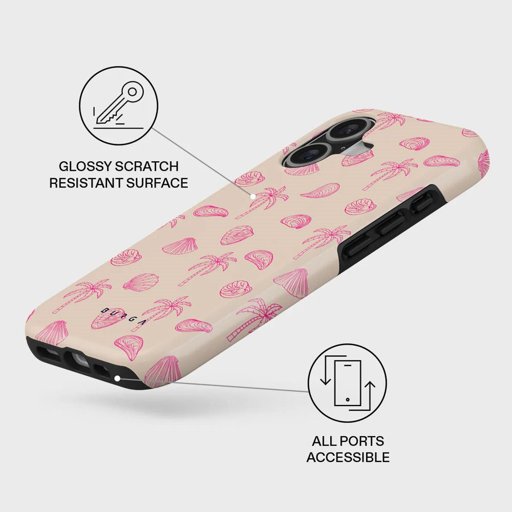 iPhone 17 Burga Tough Fashion Cover - MagSafe Kompatibel - Beach Please