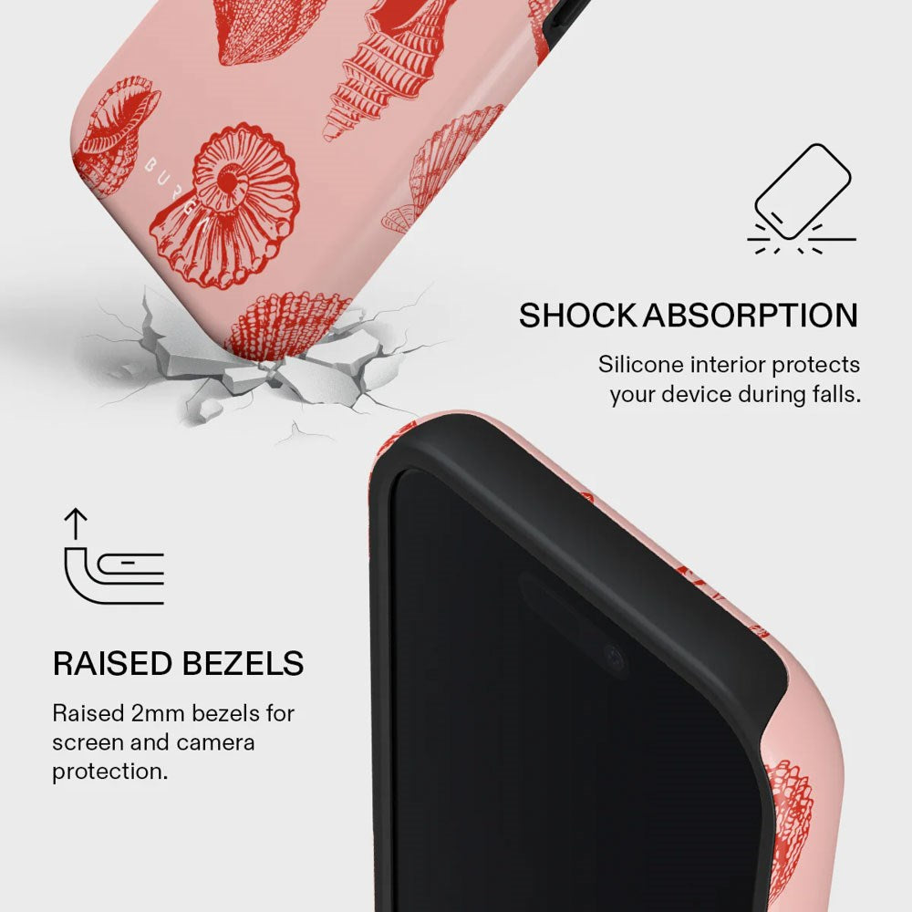 iPhone 17 Burga Tough Fashion Cover - MagSafe Kompatibel - Coastal Treasure