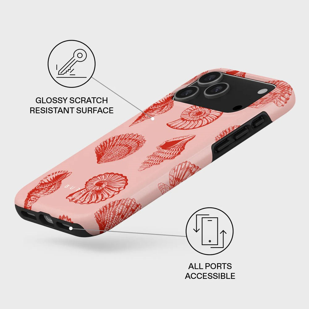 iPhone 17 Pro Max Burga Tough Fashion Cover - MagSafe Kompatibel - Coastal Treasure
