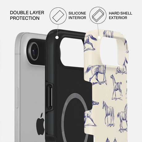 iPhone Air Burga Tough Fashion Cover - MagSafe Kompatibel - Derby Race