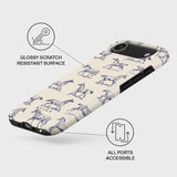 iPhone Air Burga Tough Fashion Cover - MagSafe Kompatibel - Derby Race