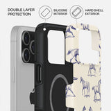 iPhone 17 Pro Max Burga Tough Fashion Cover - MagSafe Kompatibel - Derby Race