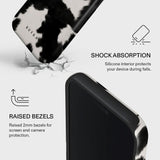 iPhone 17 Pro Max Burga Tough Fashion Cover - MagSafe Kompatibel - Achromatic