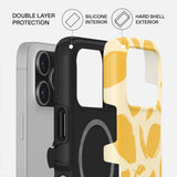 iPhone 17 Pro Burga Tough Fashion Cover - MagSafe Kompatibel - Lemon Tart