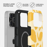 iPhone 17 Pro Max Burga Tough Fashion Cover - MagSafe Kompatibel - Lemon Tart