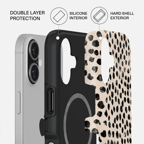 iPhone 17 Burga Tough Fashion Cover - MagSafe Kompatibel - Almond Latte