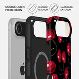 iPhone Air Burga Tough Fashion Cover - MagSafe Kompatibel - Cherrybomb