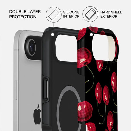 iPhone Air Burga Tough Fashion Cover - MagSafe Kompatibel - Cherrybomb