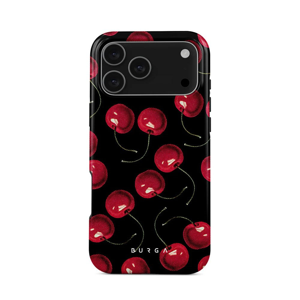 iPhone 17 Pro Max Burga Tough Fashion Cover - MagSafe Kompatibel - Cherrybomb