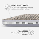 Burga Macbook Pro 16 Fashion Cover - Almond Latte