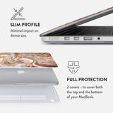 Burga Macbook Air 13" (2011-2017) Fashion Case - Cappuccino *DEMO