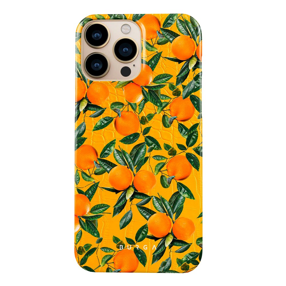 Burga iPhone 13 Pro Tough Fashion Cover - Orange Lemonade