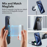 iPhone 15 Pro - ESR Classic Hybrid Cover - MagSafe Kompatibel - Gennemsigtig / Blå - (DEMO)