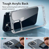 iPhone 15 Bagside Cover ESR Air Armor Clear Hard Case - Gennemsigtig