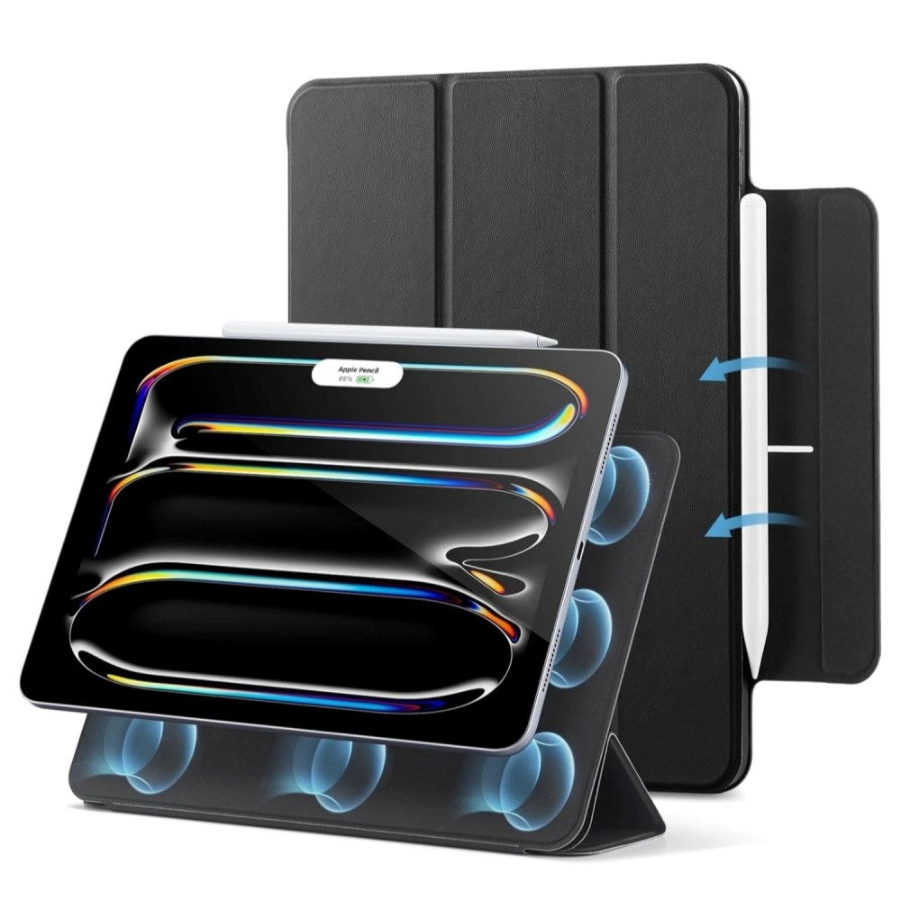 iPad Pro 11" (2025 / 2024) ESR Flip Case - Magnetisk - Sort - (DEMO)