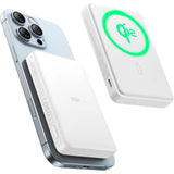 Qi2 MagSlim PowerBank - ESR - 15W / 10.000 mAh - MagSafe Kompatibel - Hvid
