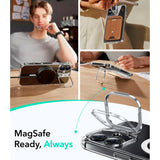 iPhone 16 - ESR Classic Hybrid Cover m. Kickstand - MagSafe Kompatibel - Gennemsigtig