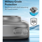 iPhone 16 Pro - ESR Zero Clear Fleksibelt Plastik Cover - MagSafe Kompatibel - Mat Grå