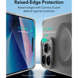 iPhone 16 Pro - ESR Zero Clear Fleksibelt Plastik Cover - MagSafe Kompatibel - Mat Grå