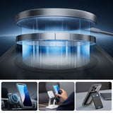 iPhone 16 Pro Max ESR HaloLock m. Bagside Cover & Beskyttelsesglas - MagSafe Kompatibel - Mat Grå