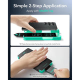 Samsung Galaxy S25 Ultra ESR Skærmbeskyttelsesglas m. Monteringskasse - 2 stk. - Gennemsigtig