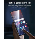 Samsung Galaxy S25 Ultra ESR Skærmbeskyttelsesglas m. Monteringskasse - 2 stk. - Gennemsigtig