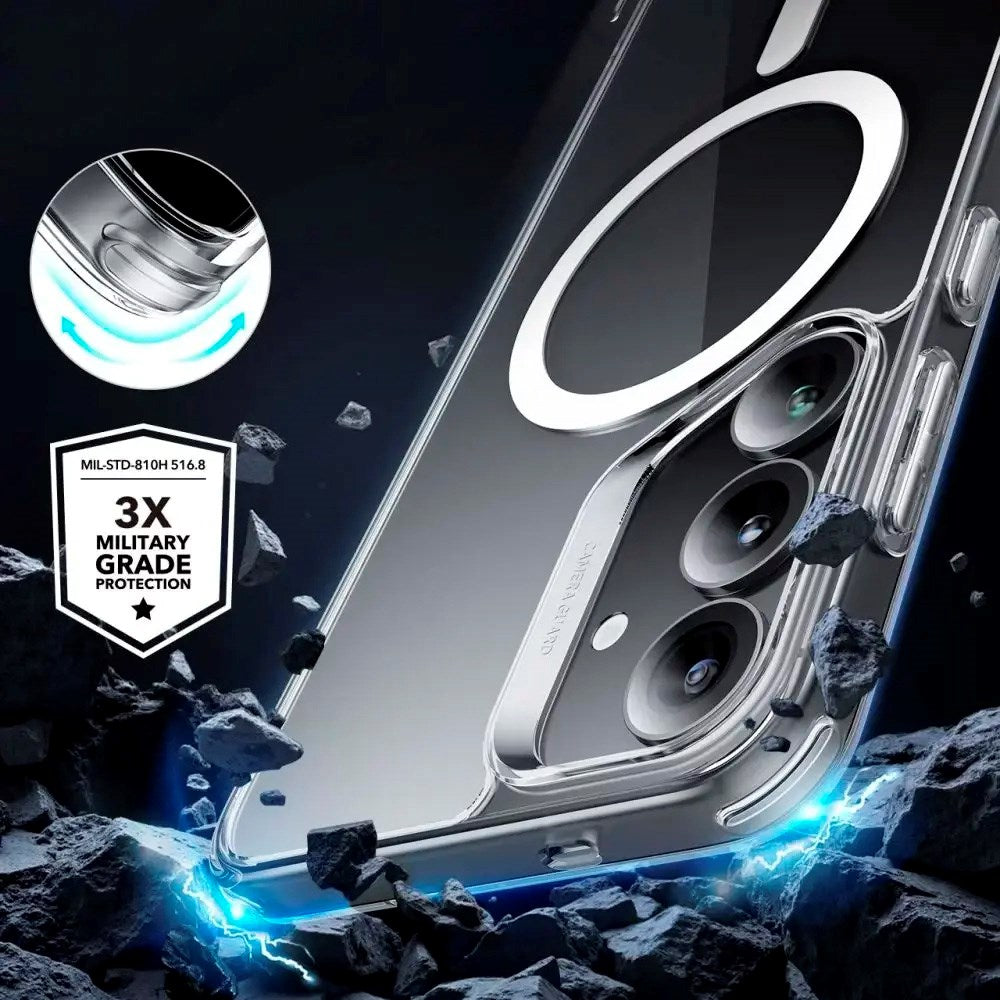 Samsung Galaxy S25+ (Plus) - ESR Classic Hybrid Cover - MagSafe Kompatibel - Gennemsigtig