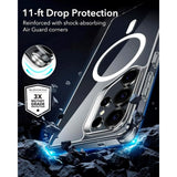 Samsung Galaxy S25 Ultra - ESR Classic Hybrid Cover - MagSafe Kompatibel - Gennemsigtig