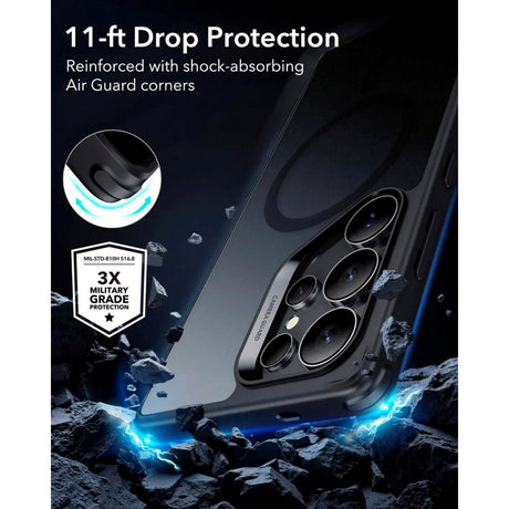 Samsung Galaxy S25 Ultra - ESR Classic Hybrid Cover - MagSafe Kompatibel - Mat Sort