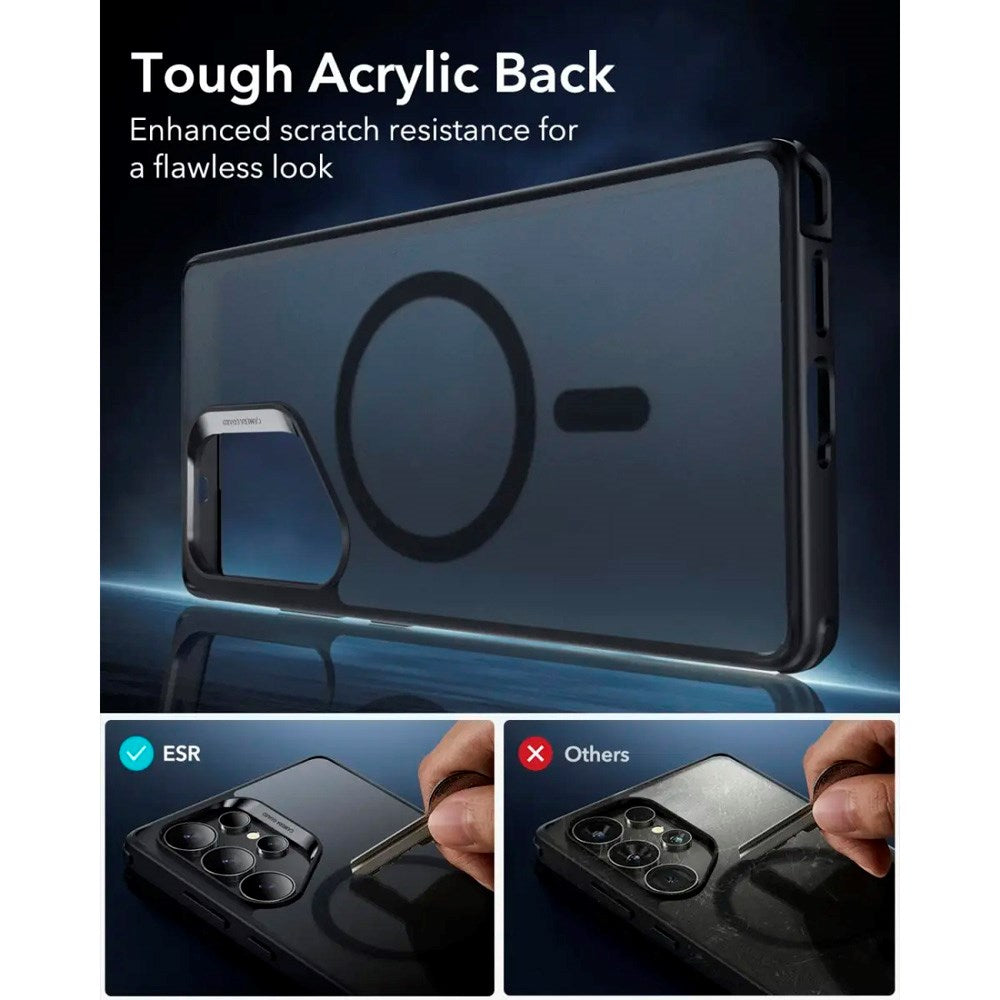 Samsung Galaxy S25 Ultra - ESR Classic Hybrid Cover - MagSafe Kompatibel - Mat Sort