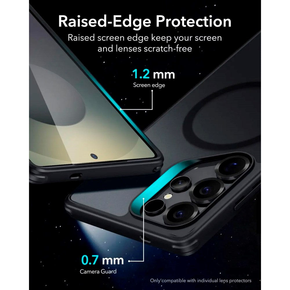 Samsung Galaxy S25 Ultra - ESR Classic Hybrid Cover - MagSafe Kompatibel - Mat Sort