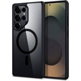 Samsung Galaxy S25 Ultra - ESR Classic Hybrid Cover - MagSafe Kompatibel - Gennemsigtig / Sort