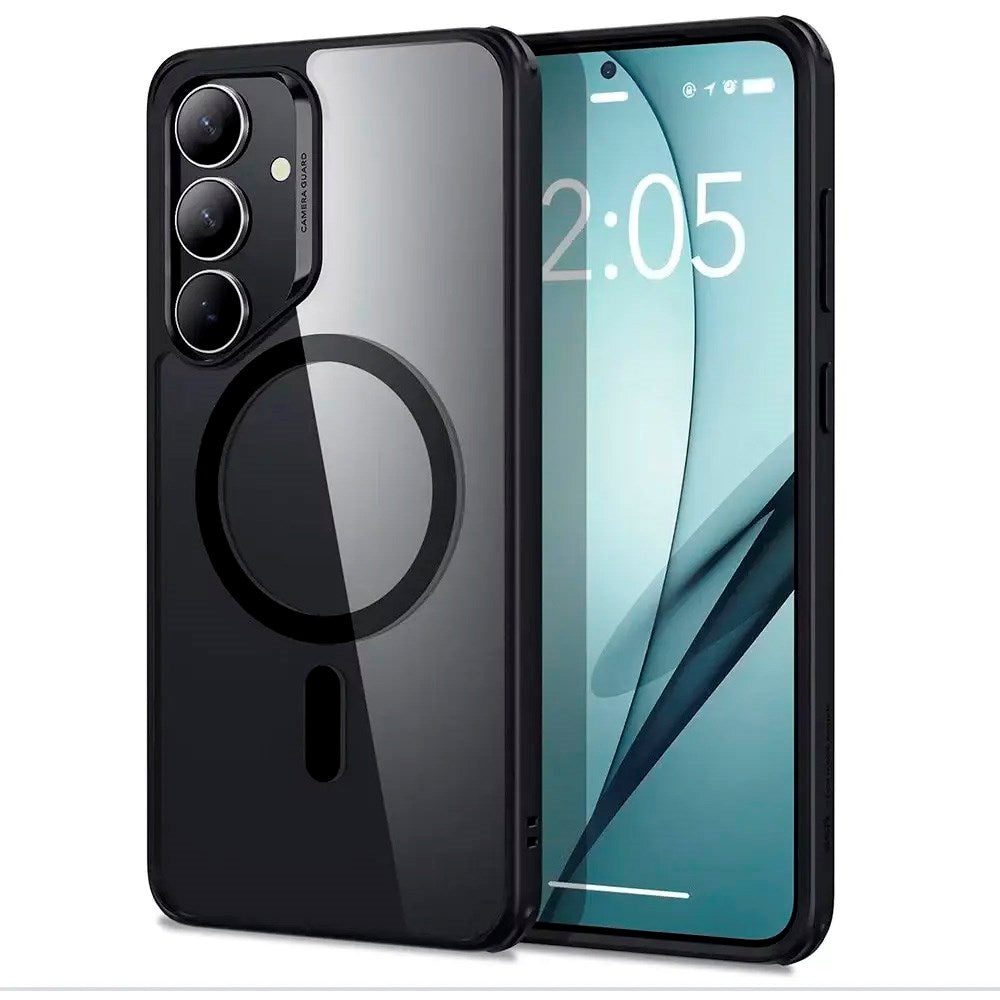 Samsung Galaxy S25+ (Plus) - ESR Classic Hybrid Cover - MagSafe Kompatibel - Gennemsigtig / Sort