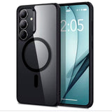 Samsung Galaxy S25+ (Plus) - ESR Classic Hybrid Cover - MagSafe Kompatibel - Gennemsigtig / Sort