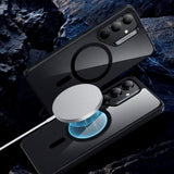 Samsung Galaxy S25+ (Plus) - ESR Classic Hybrid Cover - MagSafe Kompatibel - Gennemsigtig / Sort