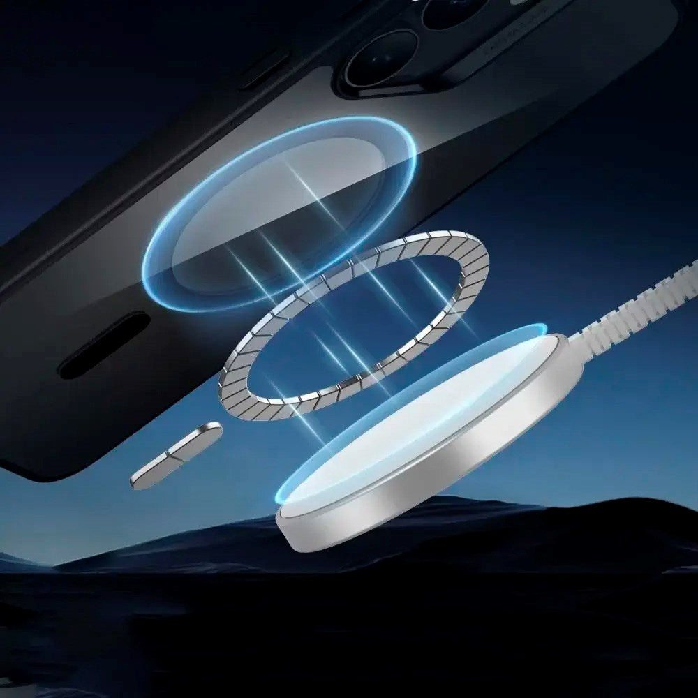 Samsung Galaxy S25+ (Plus) - ESR Classic Hybrid Cover - MagSafe Kompatibel - Gennemsigtig / Sort