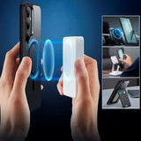 Samsung Galaxy S25+ (Plus) - ESR Classic Hybrid Cover - MagSafe Kompatibel - Gennemsigtig / Sort