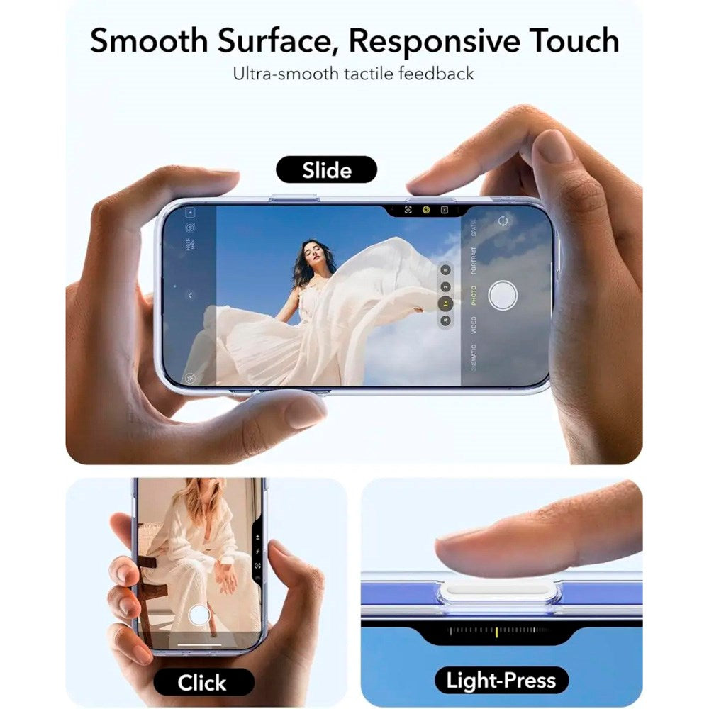 iPhone 16 - ESR Classic Hybrid Cover m. Kickstand - MagSafe Kompatibel - Gennemsigtig