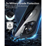 ESR iPhone 16 Classic Hybrid Case m. Camera Control Knap - MagSafe Kompatibel - Gennemsigtig / Sort