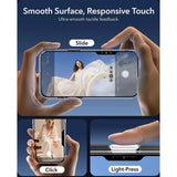 ESR iPhone 16 Pro Classic Hybrid Case m. Camera Control Knap - MagSafe Kompatibel - Gennemsigtig / Sort