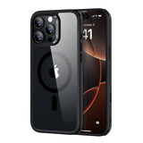 ESR iPhone 16 Pro Classic Hybrid Case m. Camera Control Knap - MagSafe Kompatibel - Gennemsigtig / Sort