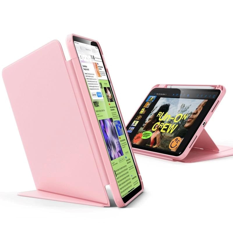 iPad 11" (2025) / 10.9" (2024/2022) ESR Flip Hybrid Case - Lyserød