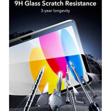 iPad 11" (2025) / 10.9" (2024/2022) ESR Hærdet Skærmbeskyttelsesglas inkl. Monteringskasse - 2 stk. - Gennemsigtig