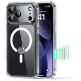 iPhone 17 Pro ESR Classic Hybrid Cover m. Indbygget Camera Control Knap - MagSafe Kompatibel - Gennemsigtig
