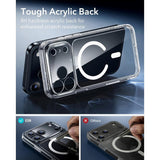 iPhone 17 Pro Max ESR Classic Hybrid Cover m. Indbygget Camera Control Knap - MagSafe Kompatibel - Gennemsigtig