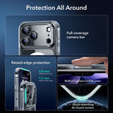 iPhone 17 Pro Max ESR Classic Hybrid Sæt m. Bagside Cover & Hærdet Skærmglas - MagSafe Kompatibel - Gennemsigtig